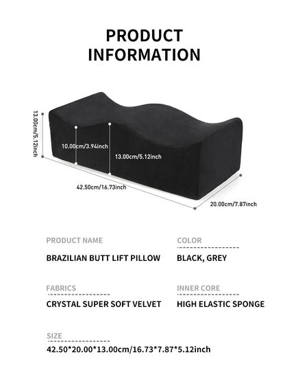 BBL Seat Cushion Comfortable and Firm Butt Support Cushions,For Post-Op Recovery,Butt Lift Rotects Waist, Beautifies Hips