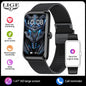 LIGE Fashionowy Smartwatch z Pełnym Ekranem Dotykowym Męski Damski Przypomnienie o Połączeniach Bransoletka Damska 100+ Trybów Sportowych Monitor Tętna Smartwatch