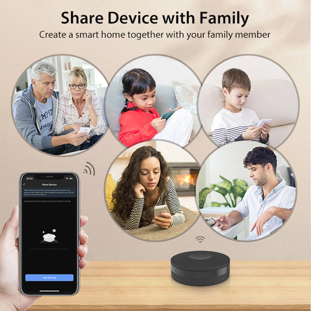 Tuya Smart Wifi RF IR Remote Control Smart Home for Air Conditioner ALL TV LG TV Support Alexa Google Home