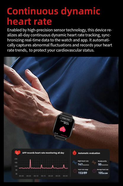 LIGE Fashion Smart Watch Women Bluetooth Call Women‘s Health Monitor Heart Rate Blood Oxygen Sports Fitness Smartwatch For Men