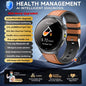 2026 New AI-Diagnosis Care Smartwatch ECG+PPG Accurate Uric Acid Blood Pressure Body Fat Five Organ Fitness Waterproof Smartwatc