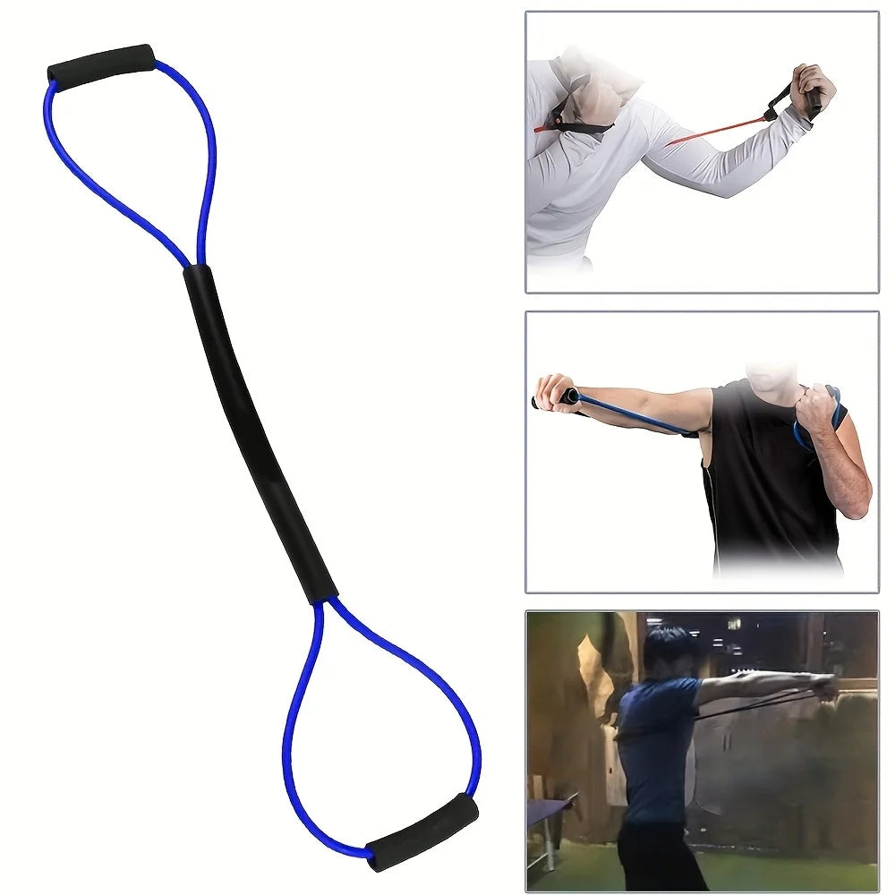5 Level boxing training rope, boxing speed Sanda Thai air strike elastic belt resistance rope, training out of boxing kick boxin