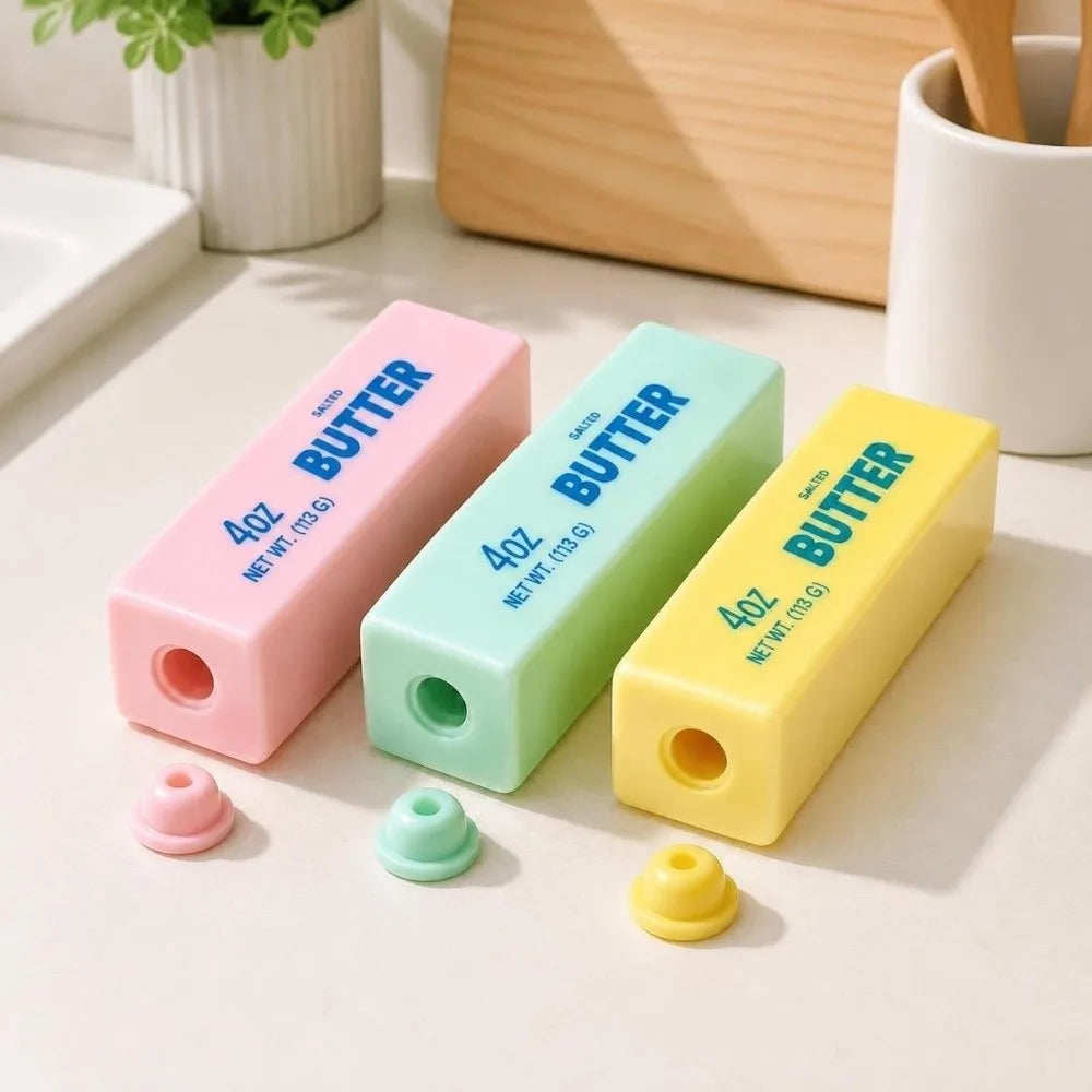 14cm DIY Empty Ball Skin Creative Soft TPR Butter Stick Ball Skin Non-Toxic Stress Relief DIY Squeeze Toy Adults Beginners