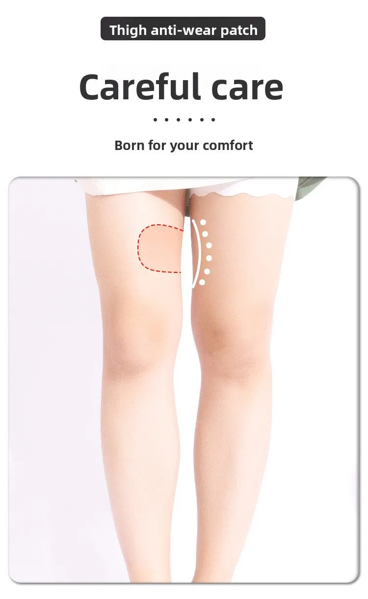 Invisible Thigh Chafing Prevention Patch Anti Friction Sticker for Inner Thighs Summer Men Women Plus Size Chafing Relief