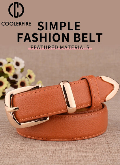 Stylish Women's Belts High Quality WaistBest Matching Dress Jeans Waistband for Lady straps for women LB2146