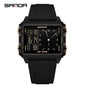 SANDA 6273 Fashion Electronic Watches for Man Luminous Calendar Waterproof Clock Outdoor Sports Casual Ladies Digital Wristwatch