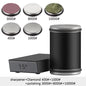 Niiruo Rolling Knife Sharpener Kit Double Sided Diamond Sharpening 15/20° Degree Magnetic Angle For Kitchen Knives Whetstone Set