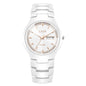 LIGE Women's wristwatch elegant women's watch ceramic quartz waterproof clock week calendar fashion Watch for Women reloj mujer