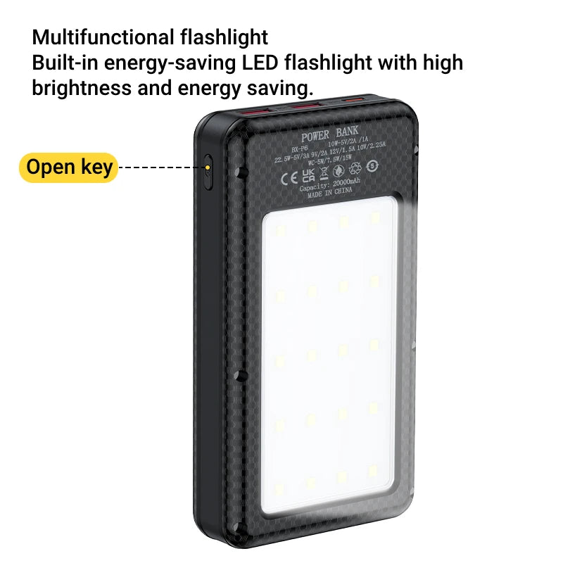 18650 Power Bank Battery Box 18650 Battery Cases Easy Carry Design For Daily Work 10W 6x18650 Power Bank Battery Storage Case