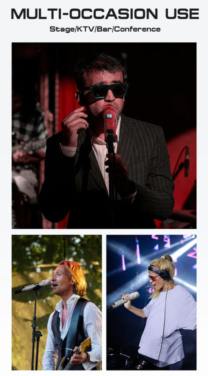 Diamond Microphone Customized for Singers G-MARK SKM9000 Wireless Karaoke Mic Adjustable Frequency Party Show Teaching Wedding