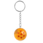 Japanese Anime Dragon Series 1-7 Stars Balls Z Stars Keychain Figures Toys Pendant Car Keyring party Gifts Cosplay Props Jewelry