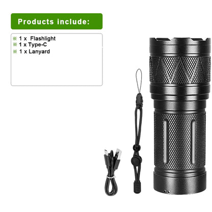 NEW 998000000LM LED Handheld Flashlight USB Rechargeable High Strong Power Led Tactical Torch Ultra-Bright 15000mAh Lantern