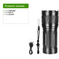 NEW 998000000LM LED Handheld Flashlight USB Rechargeable High Strong Power Led Tactical Torch Ultra-Bright 15000mAh Lantern
