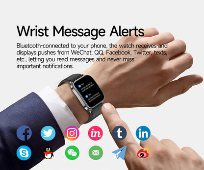 2026New Laser Therapy Care SmartWatch ECG Health Monitor Blood Lipids Uric Acid Heart Rate Tracking Fitness Smartwatch Men Women