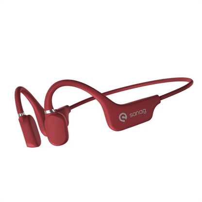 Słuchawki Sanag A5X True Bone Conduction Wireless Sport z otwartą konstrukcją, Bluetooth, dźwiękiem 3D stereo, wybór z wyprzedaży błyskawicznej