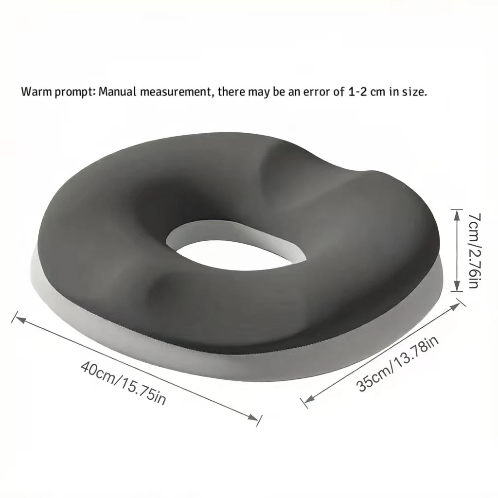 Pillow Comfort Donut Seat Cushion Sofa Hemorrhoid Memory Foam Anti Hemorrhoid Massage Tailbone Pillow Car Seat Cushion Gifts