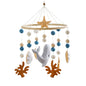 Baby Mobile Crib Bed Bell Musical Rattles Toys Soft Felt Cartoon Animal for Infants Nursery Mobiles Forest Animals Crib Toys