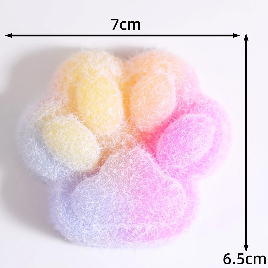 Soft Cat Paw Taba Squishy Fidget Toy Cute Cat Paws Squeeze Toys Slow Rebound Decompression Toy Anti Stress Kids Adults Toys