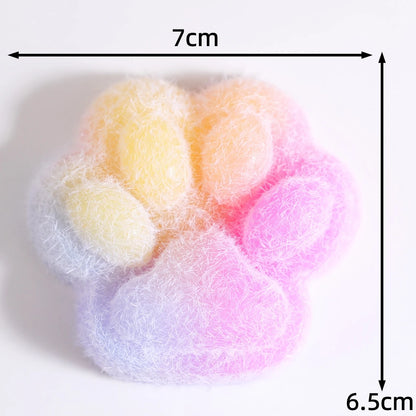 Soft Cat Paw Taba Squishy Fidget Toy Cute Cat Paws Squeeze Toys Slow Rebound Decompression Toy Anti Stress Kids Adults Toys