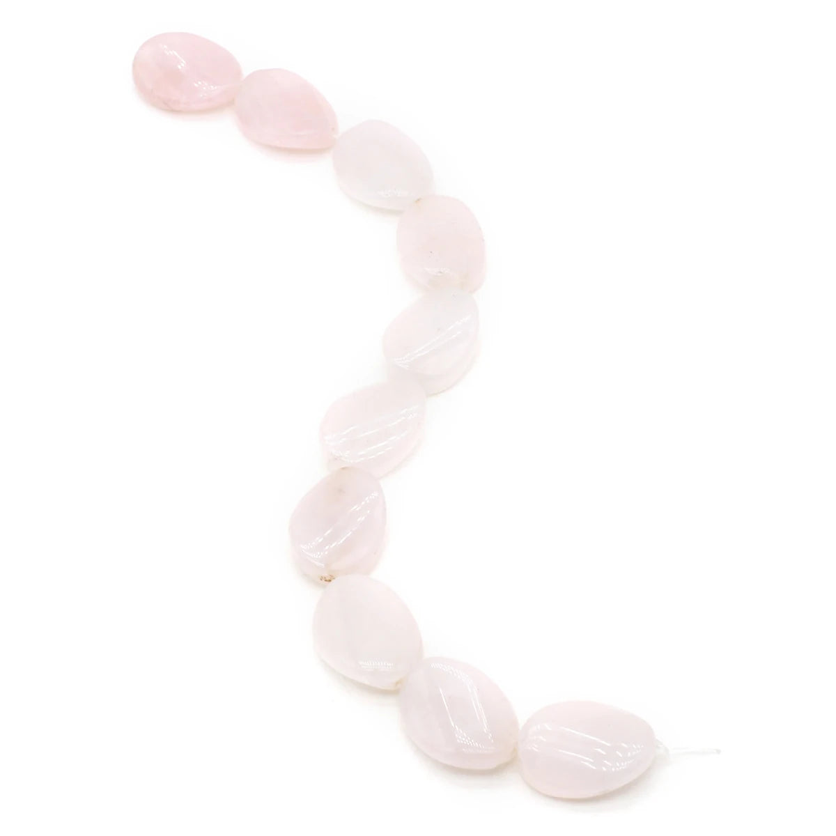 Natural Blue Turquoise Beads Faceted Natural Rose Quartzs Loose Spacer Beaded for Women DIY Jewerly Necklace Bracelet 19x14mm