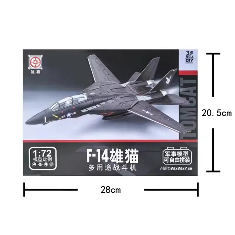 Model airplanes Child toy Military Series Building Blocks DIY kit F14 Tomcat J-35 Su35s Multi-Purpose Fighter T90 Main Battle