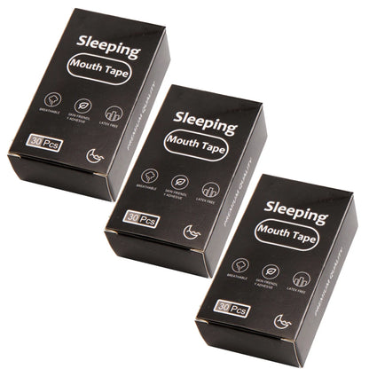 30Pcs Mouth Tape Sleeping Keep Mouth Close Prevent Snoring Sleep Strip for Home Anti Snoring Improved Sleeping Snoring Relief