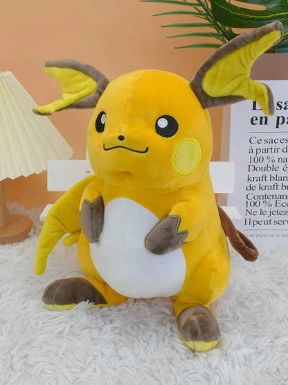 35CM Pokemon Peluche Pikachu Plush Pichu Evolution Raichu Plush Toy Stuffed Doll Decoration Christmas Gift For Kids Children