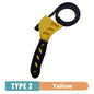 6inch Belt Wrench Oil Filter Puller Strap Spanner Chain Wrench Strap Opener, Adjustable   Disassembly Tool