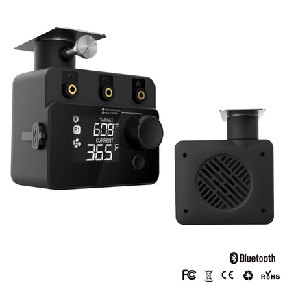 Wireless Bluetooth Meat Thermometer PID BBQ Fan Controller Temperature Control Probe for Smoker Kamado Oven