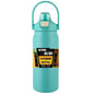 304 Stainless Steel Vacuum Thermos, Portable Outdoor Sports Water Bottle with Straw Cold Hot