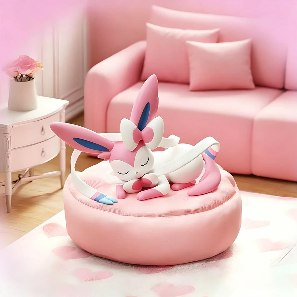 1-9pcs Anime Pokémon Eevee Figure Blind Box Toy Multi Form Series PVC Model Desktop Decoration Birthday Halloween Christmas Gift