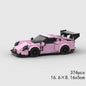 City Speed Racing Car Model Building Blocks DIY Bricks MOC Toy Classic Rally Sports Super Racer Vehicle Christmas gift technique