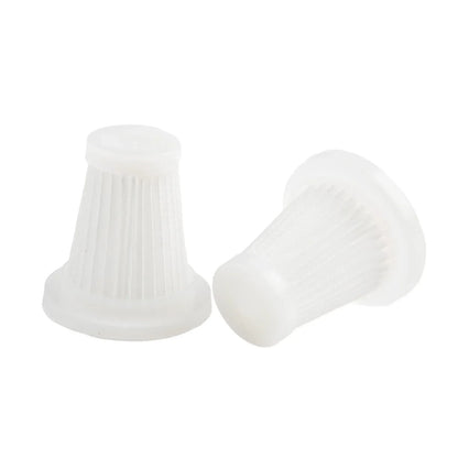5pcs Car Vacuum Cleaner Filter Wireless Handheld Dust Collector Washable  Air Filter Cartridge Repeatable Applicability Interior