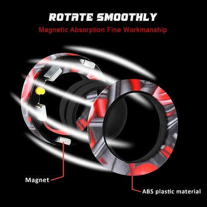 sell well 3pc stress reduction magnetic ring toy, color ring toy, ADHD anxiety relief stress reduction ring Holiday gift