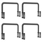 2/4Pcs Mattress Slide Stoppers Metal Non Slip Mattress Gripper Adjustable Mattress Retainer Bar Bracket for Home Metal Bed Frame