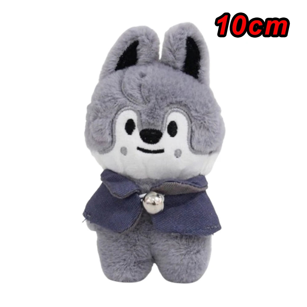 *10cm Pilot5 Fm Plush Doll Toy Field Li Longfu Skzoo Plush Stary Kids Keychain Kawaii Anime Stuffed Animals Plus Toys Gifts