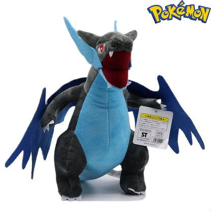 Pokemon Kawaii Gengar Haunter Soft Plush Toys Anime Fire Breathing Dragon Psyduck Pikachu Stuffed Peluche Dolls Birthday Gift