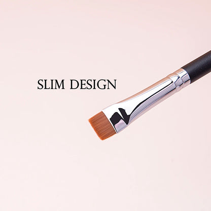 212 Flat Eyebrow Brush Ultrathin Eyebrow Makeup Brushes Flat Eyeliner Brush Thin Eye Liner Brow Contour Beauty Brush Tool