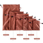 1pcs Gift Cloth Bags with Drawstring New Year Wedding Easter Package Pouches Soft Touching Jewelry Velvet Bag