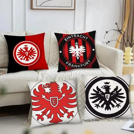 Eintracht Frankfurt Pillow Case Square Cushion Cover Bedroom Sofa Car Living Room Leisure Comfort Decorative Home Decor