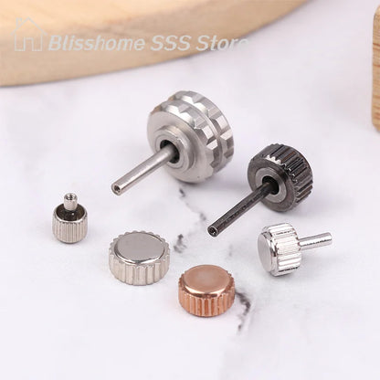 【S】50/100Pcs Watch Accessories Disassembly Parts Disassembly Heads DIY Accessories Watch Handmade Repair Tools