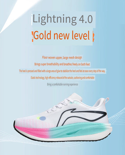 2026 New Men/women Carbon Plate Mesh Casual Sports Shoes, Breathable, Lightweight, Shock-Absorbing Running Sneakers