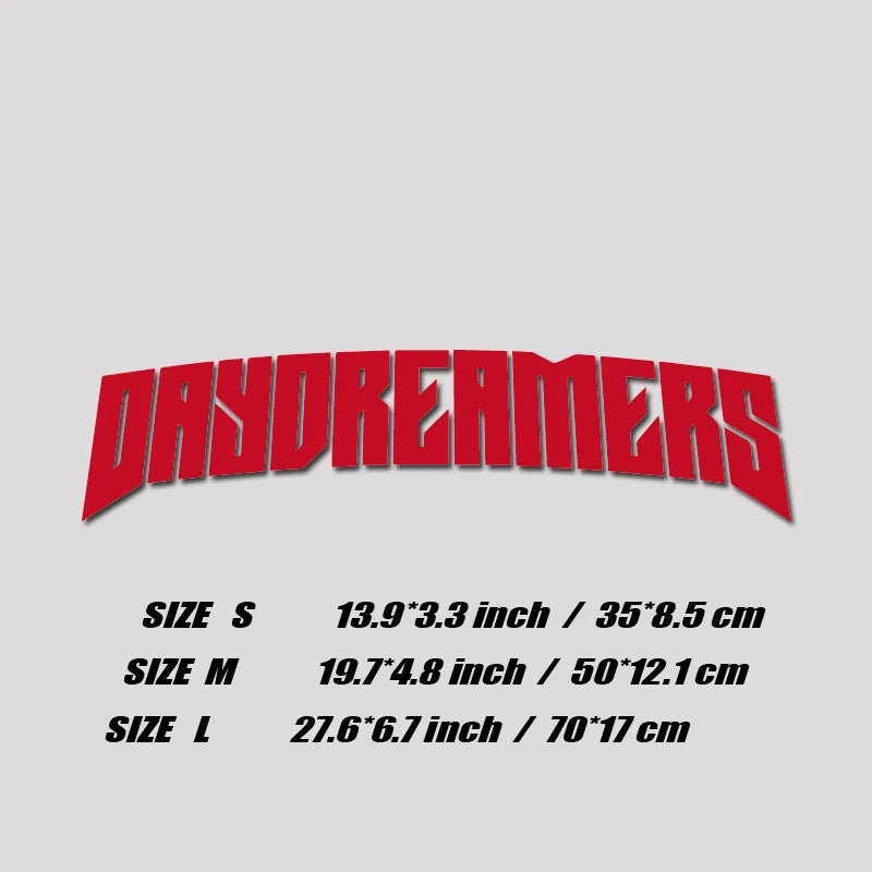 JDM STYLE 'DAY DREAMERS' DECAL, Personalised Decorative Accessories Decal Waterproof With High Quality, For a Unique Look!