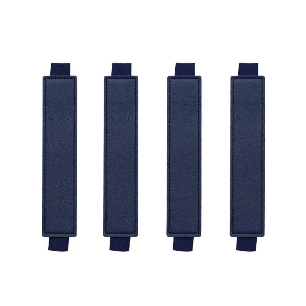 Pu Leather Pen Bag Elastic Buckle Book Notebook Fashion School Pen Case for Office Meeting Easy Carry Office Student Stationery