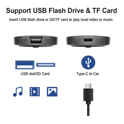 Android 13 Car AI Box Wireless Carplay Adapter Android Auto For Netflix Youtube For Peugeot 208 308 408 508 2008 3008 4008 5008