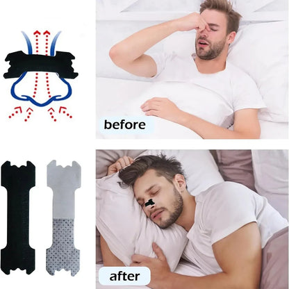 Extra Strength Nose Strips 60/30/10PCS Set for Better Sleeping Anti-Snoring Nasal Strips Relief Nose Congestion