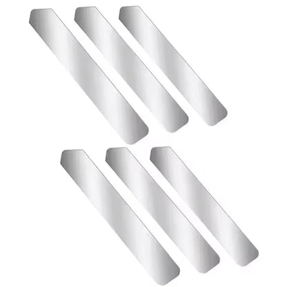 1-6PCS Stainless Steel Blade Soft Thin Pry Spudger Cell Phone Tablet Screen Battery Opening Tools for Samsung iPhone iPad Opener
