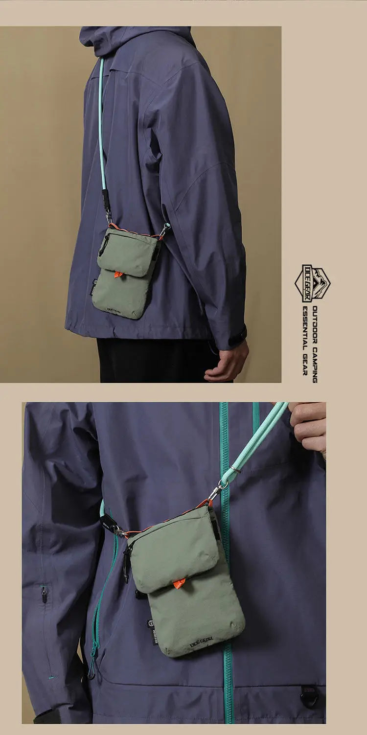 OCEGEAR Crossbody Bag Multifunctional Mini Anti-Theft Credit Cards Phone Shoulder Bag Travel Business Small Sling Purse Bag