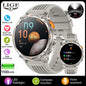 LIGE Smart Watch 2026 Gorąca Sprzedaż 1100mAh Wojskowy Wodoodporny Kompas Latarka LED Tryby Sportowe Męski Smartwatch Dla Android iOS