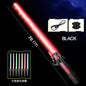 Children Colorful Glowing Sword Toys Telescopic Music Laser Sword 2-in-1 Rotating Decompression Toy Light Sword Kids Adult Toys